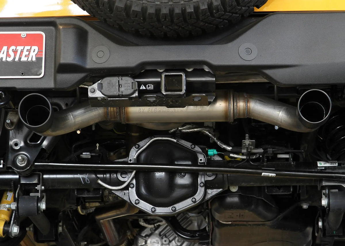 Fits 2021-2025 Ford Bronco 2.3L/2.7L, Flow FX Axle-Back, Dual Exit by Flowmaster