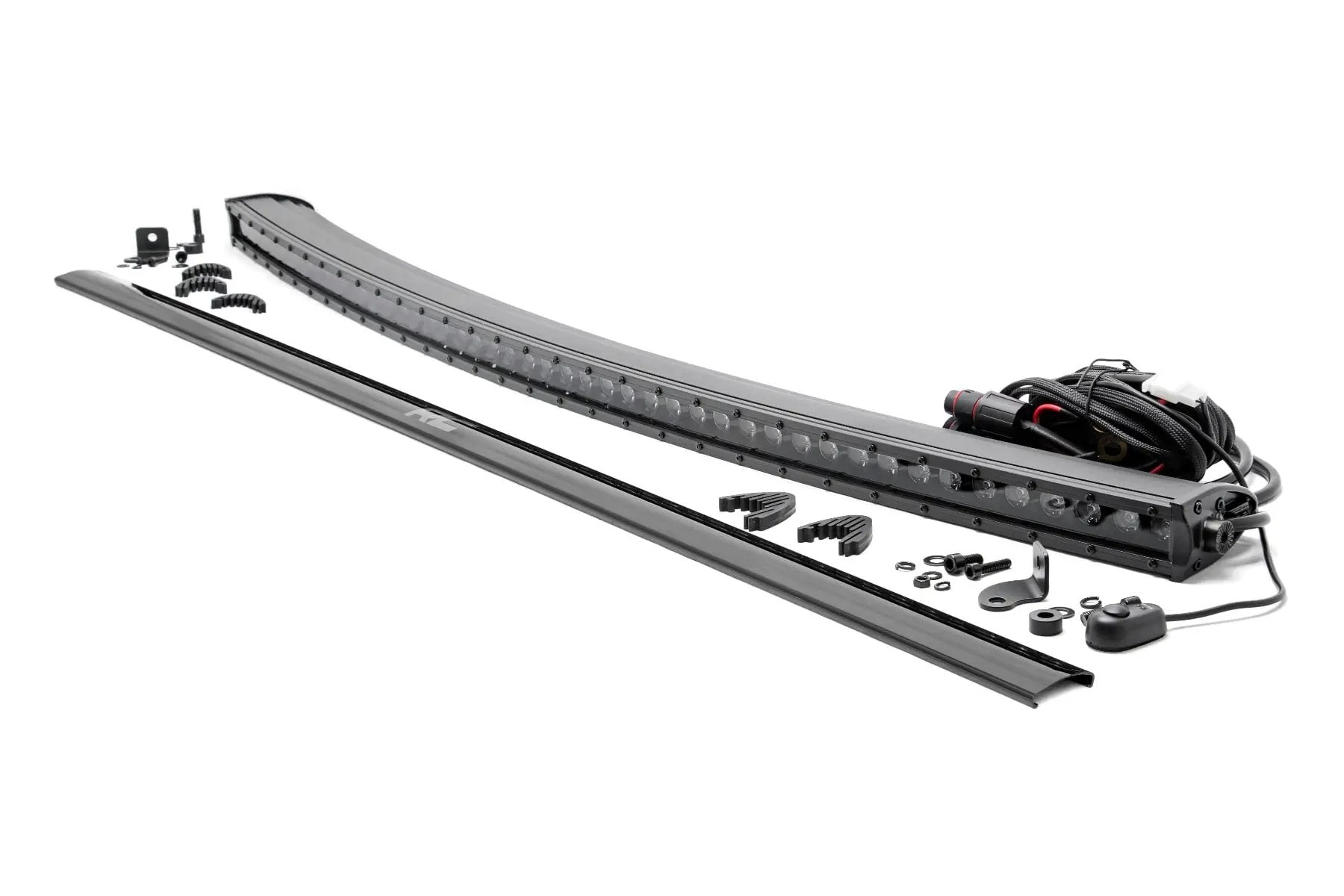 50 Inch Black Series LED Light Bar | Curved | Single Row by Rough Country