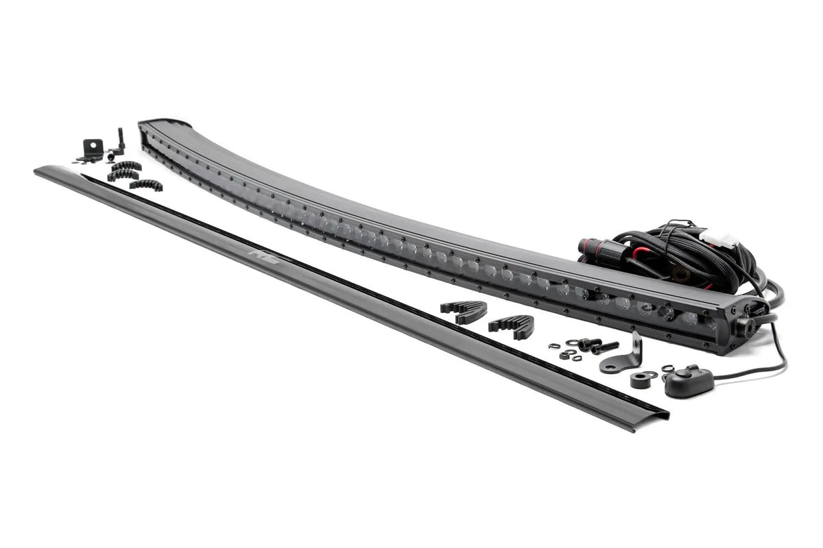 50 Inch Black Series LED Light Bar | Curved | Single Row by Rough Country