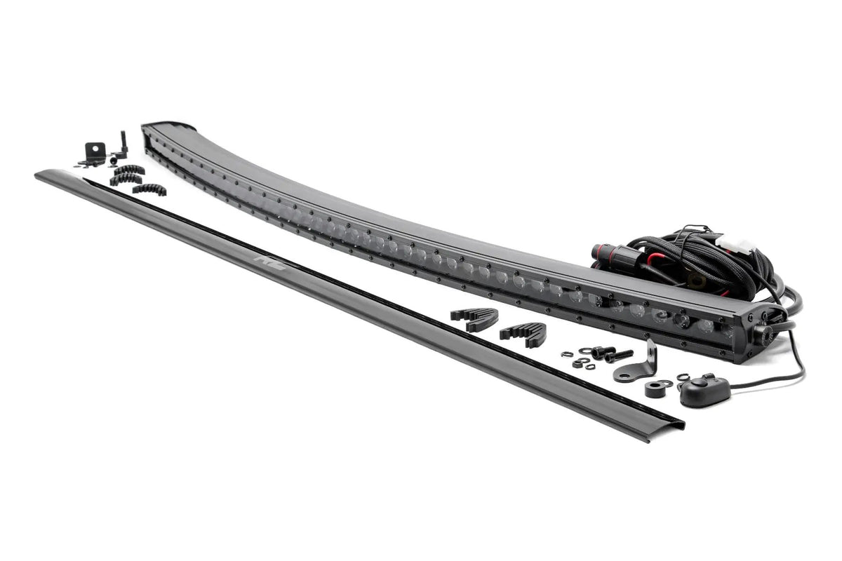50 Inch Black Series LED Light Bar | Curved | Single Row by Rough Country