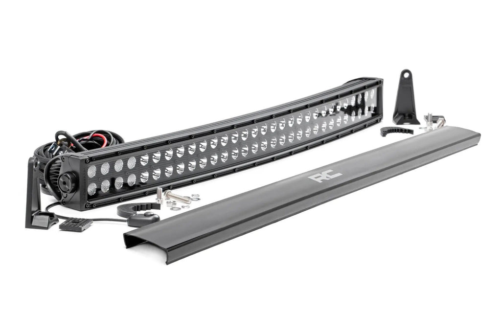 30 Inch Black Series LED Light Bar | Curved | Dual Row by Rough Country