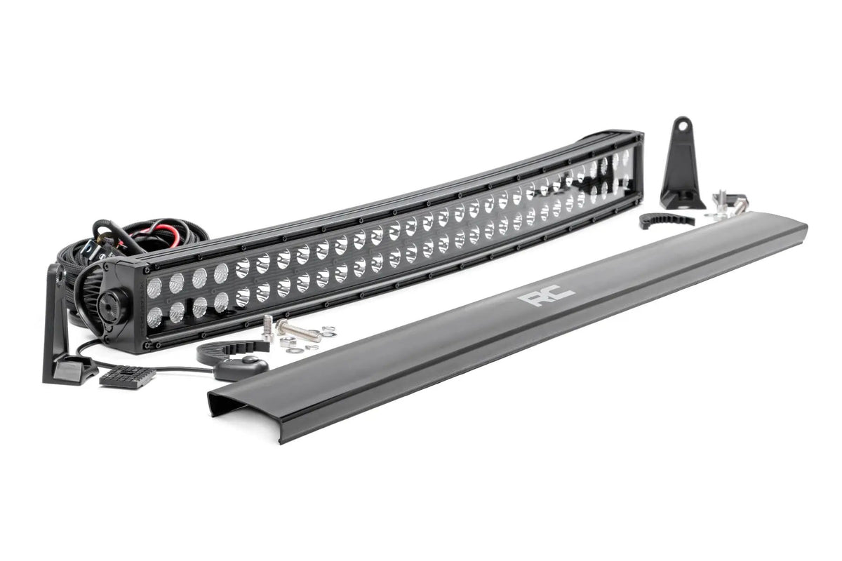 30 Inch Black Series LED Light Bar | Curved | Dual Row by Rough Country