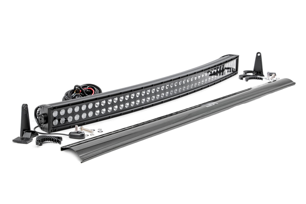 40 Inch Black Series LED Light Bar | Curved | Dual Row by Rough Country