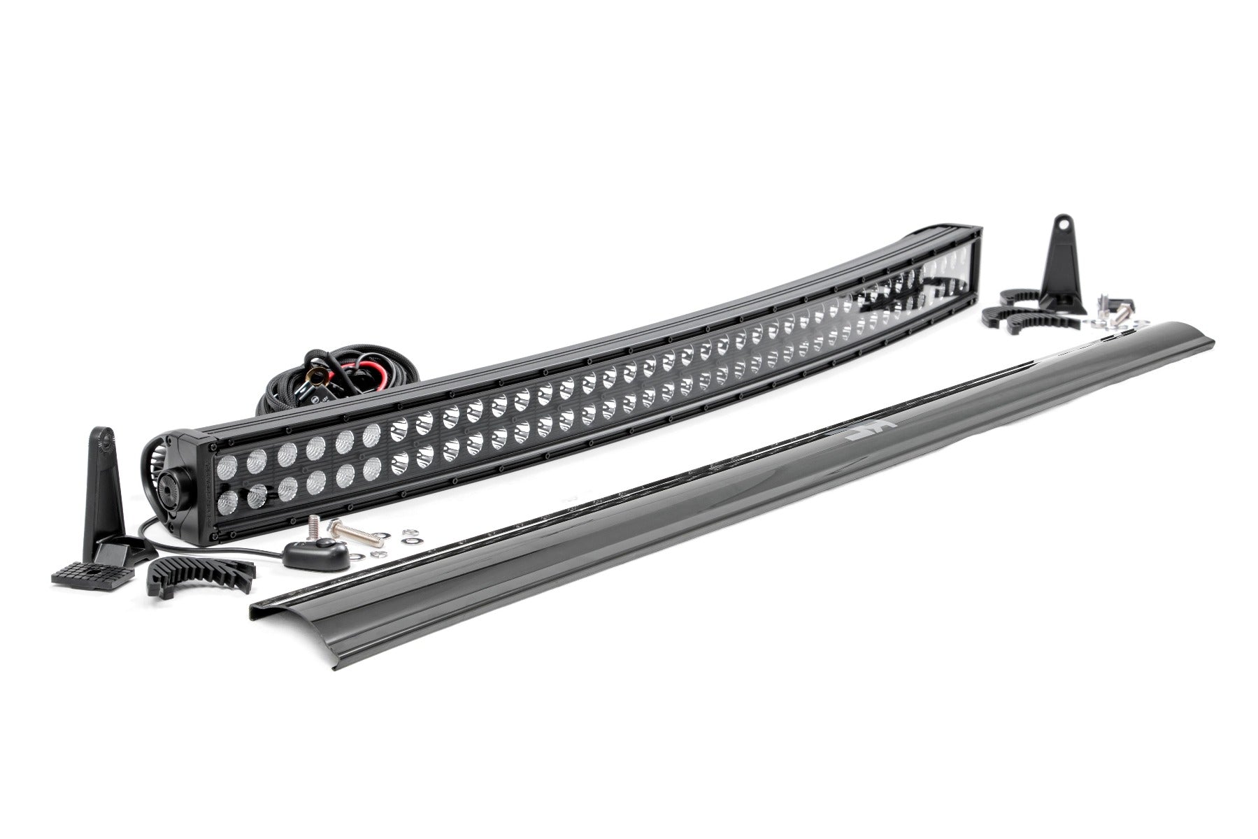 40 Inch Black Series LED Light Bar | Curved | Dual Row by Rough Country