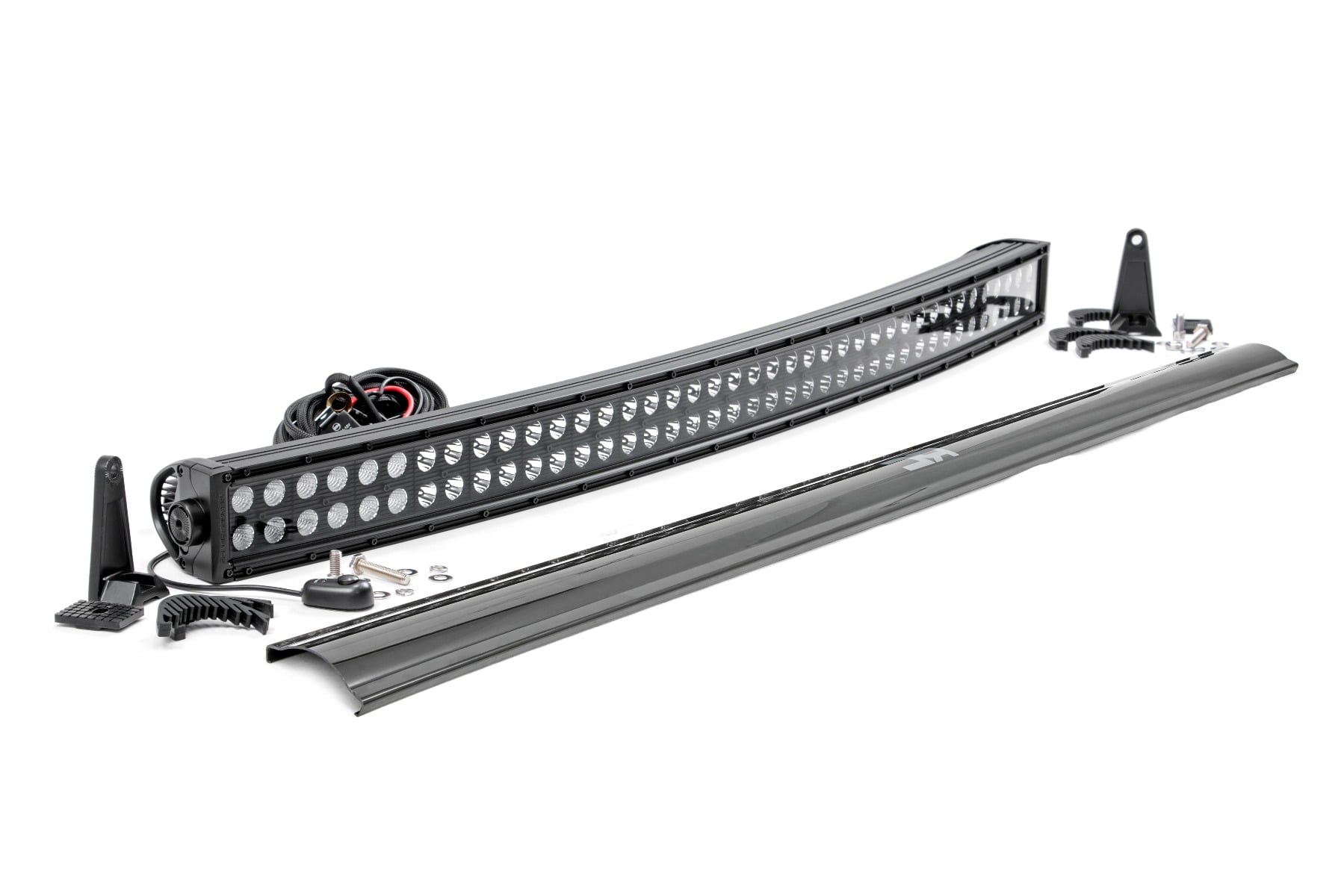 40 Inch Black Series LED Light Bar | Curved | Dual Row by Rough Country