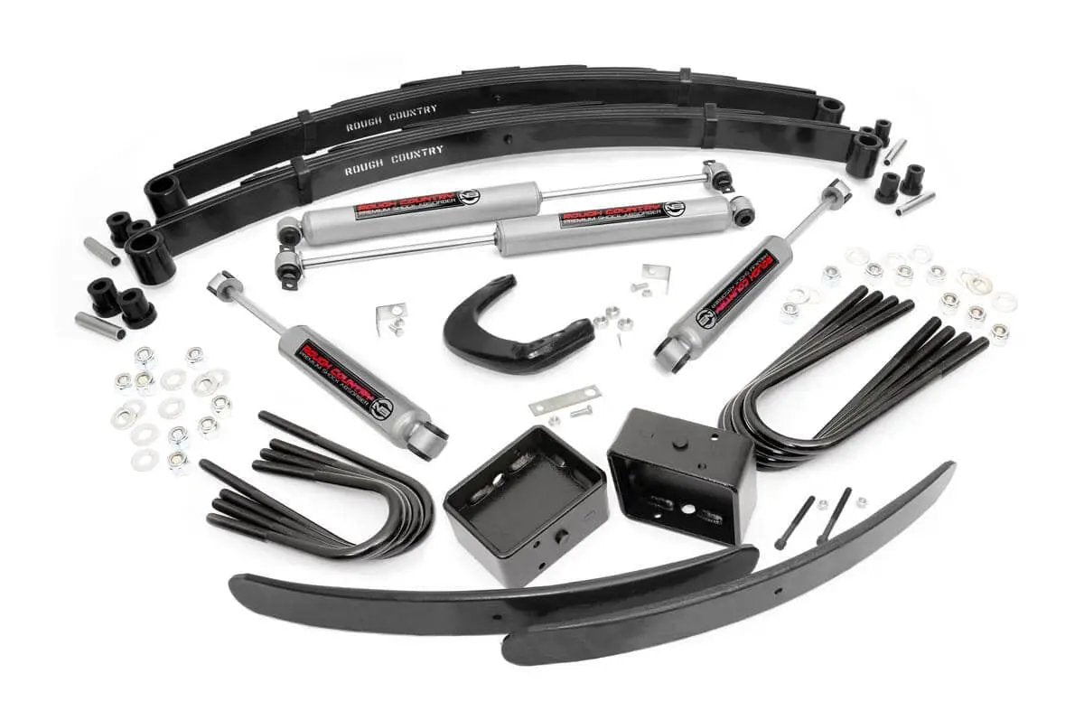 6 Inch Lift Kit | Rear Blocks | Chevy/GMC 3/4-Ton Suburban/C20/K20 Truck/C25/K25 Truck (73-76) by Rough Country