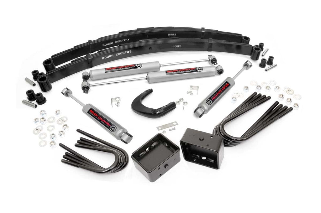 4 Inch Lift Kit | RR Blocks | Chevy/GMC C10/K10 Truck & SUV/K5 Blazer (73-76) by Rough Country