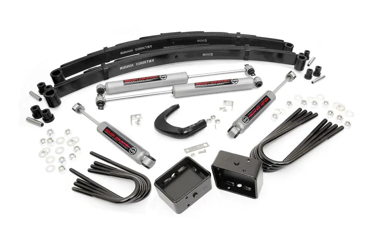 4 Inch Lift Kit | Chevy/GMC C20/K20 C25/K25 Truck/Half-Ton Suburban (77-91) by Rough Country