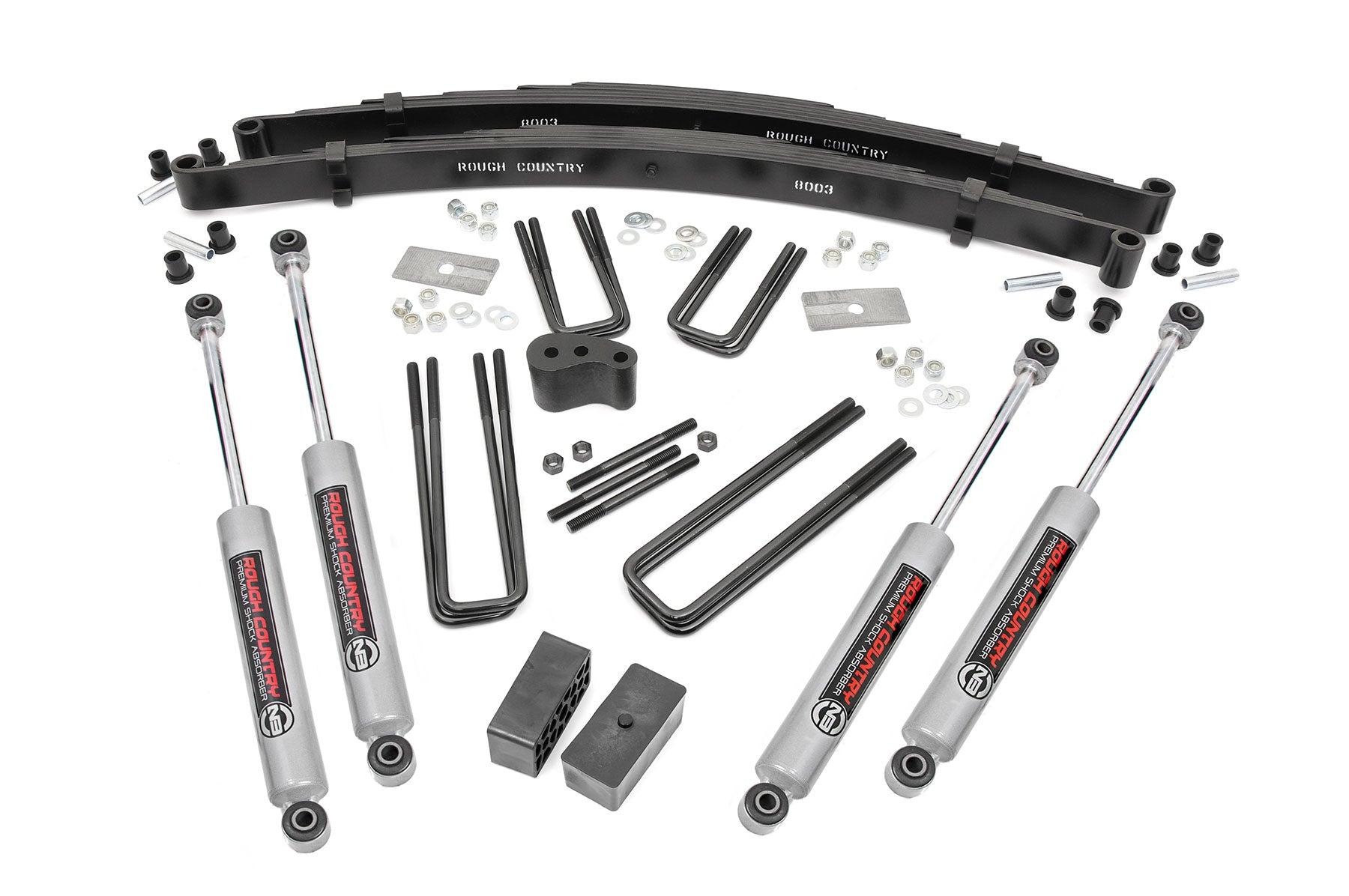 4 Inch Lift Kit | Rear Blocks | Dodge W100 Truck/W200 Truck 4WD (1970-1974) by Rough Country