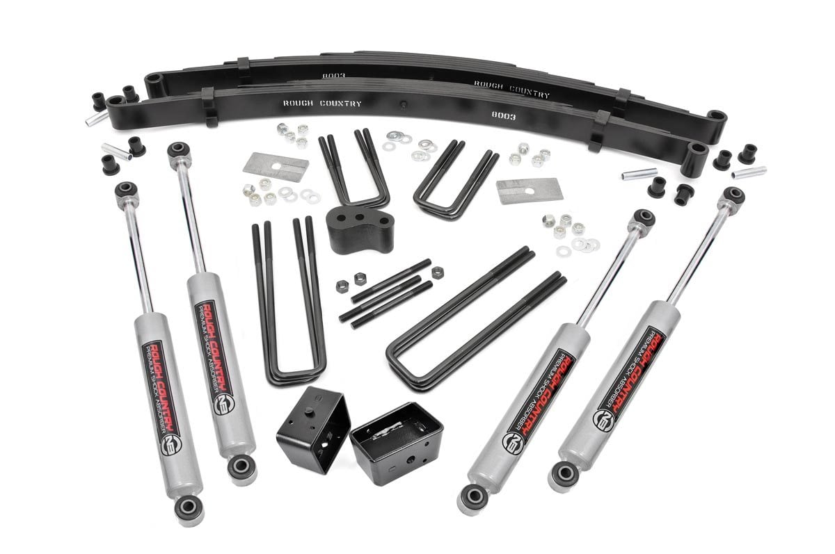 4 Inch Lift Kit | Rear Blocks | Dodge W200 Truck/W300 Truck 4WD (1978-1980) by Rough Country