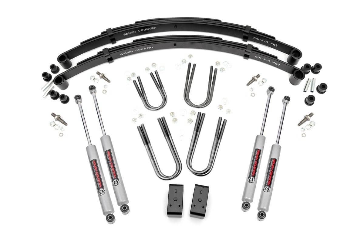 3 Inch Lift Kit | Rear Blocks | Jeep Grand Wagoneer/J10 Truck/J20 Truck/Wagoneer 4WD by Rough Country