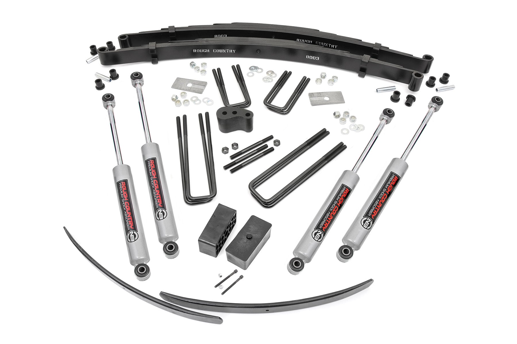 4 Inch Lift Kit | Rear Blocks | Dodge/Plymouth Ramcharger/Trailduster (1974) by Rough Country