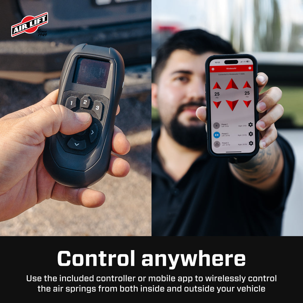WirelessAir Tank + EZ Mount Kit by Air Lift