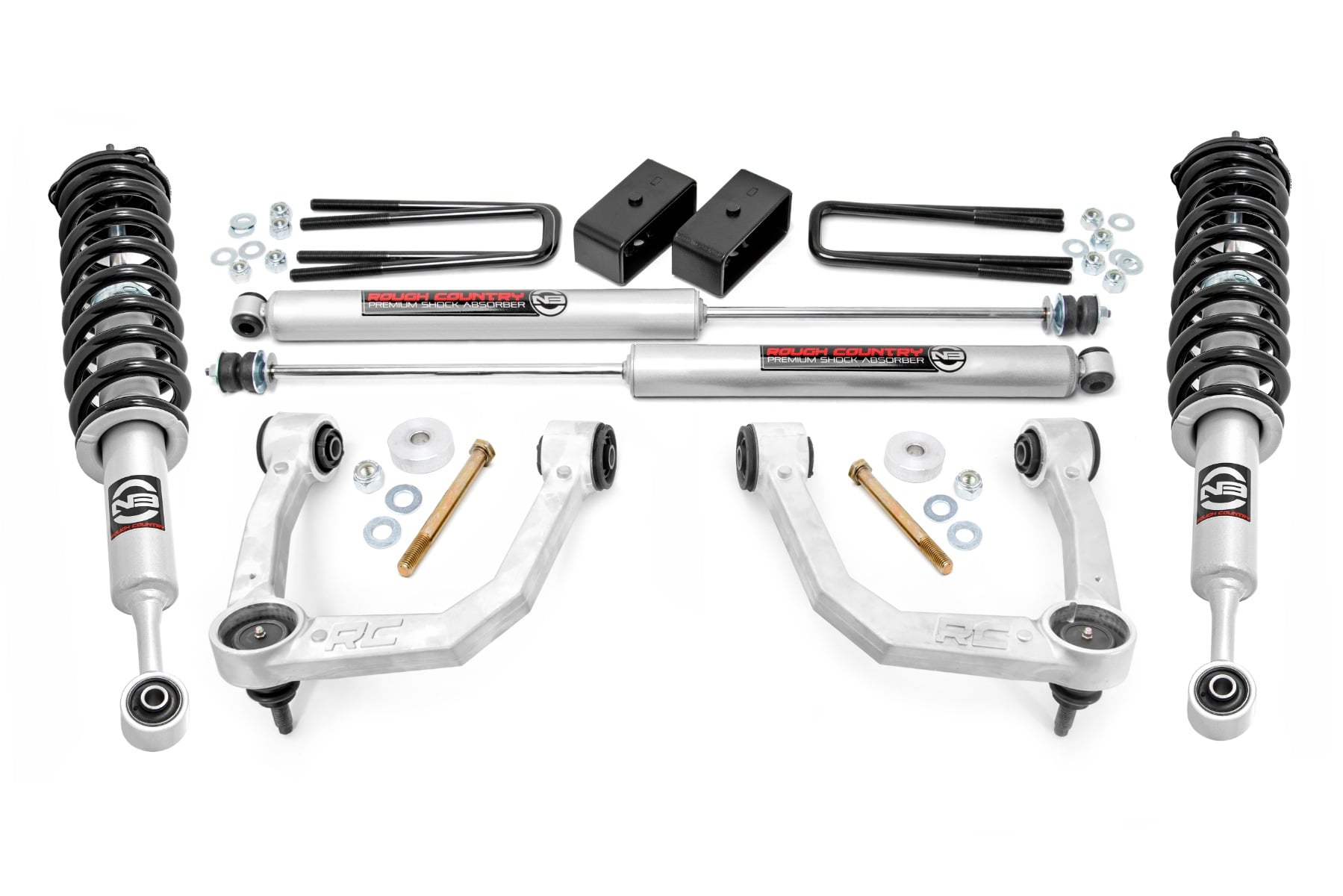 3.5 Inch Lift Kit | UCA | N3 Struts | Toyota Tacoma 2WD/4WD (2005-2023) by Rough Country