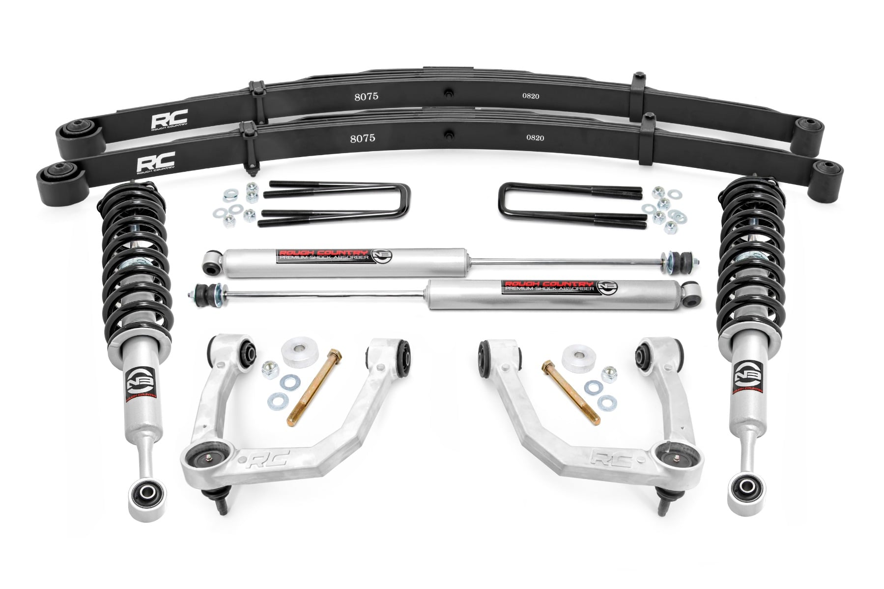 3.5 Inch Lift Kit | UCA | N3 Struts | Toyota Tacoma 2WD/4WD (2005-2023) by Rough Country