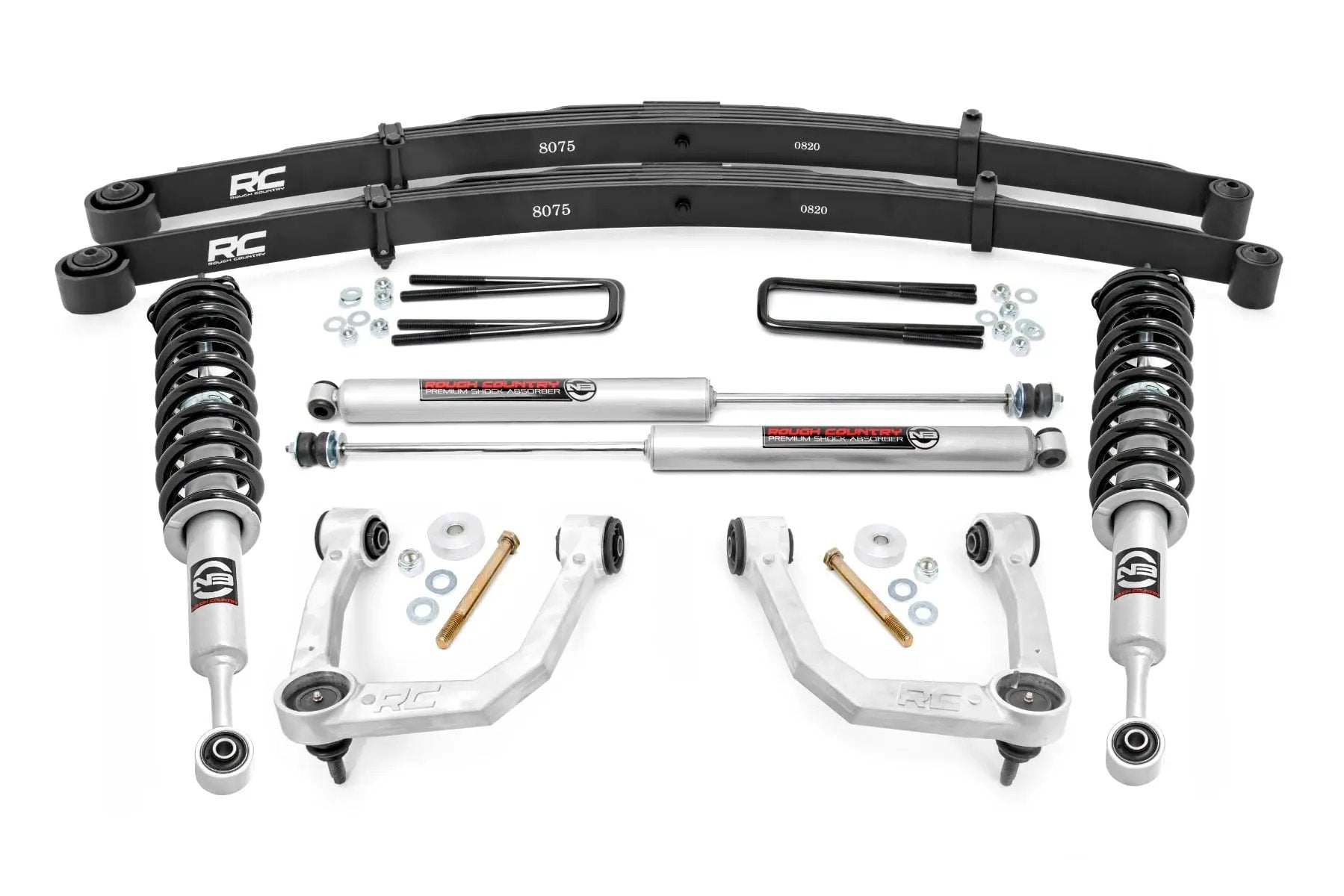 3.5 Inch Lift Kit | UCA | N3 Struts | Toyota Tacoma 2WD/4WD (2005-2023) by Rough Country