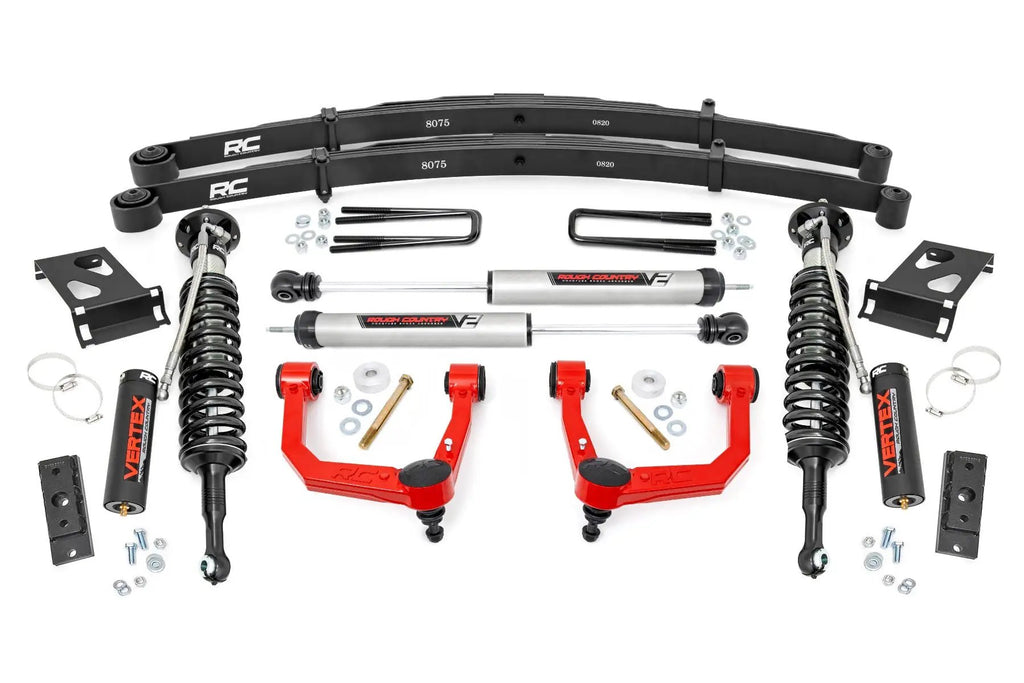 3.5 Inch Lift Kit | Red UCA | Vertex/V2 | Toyota Tacoma 2WD/4WD (2005-2023) by Rough Country