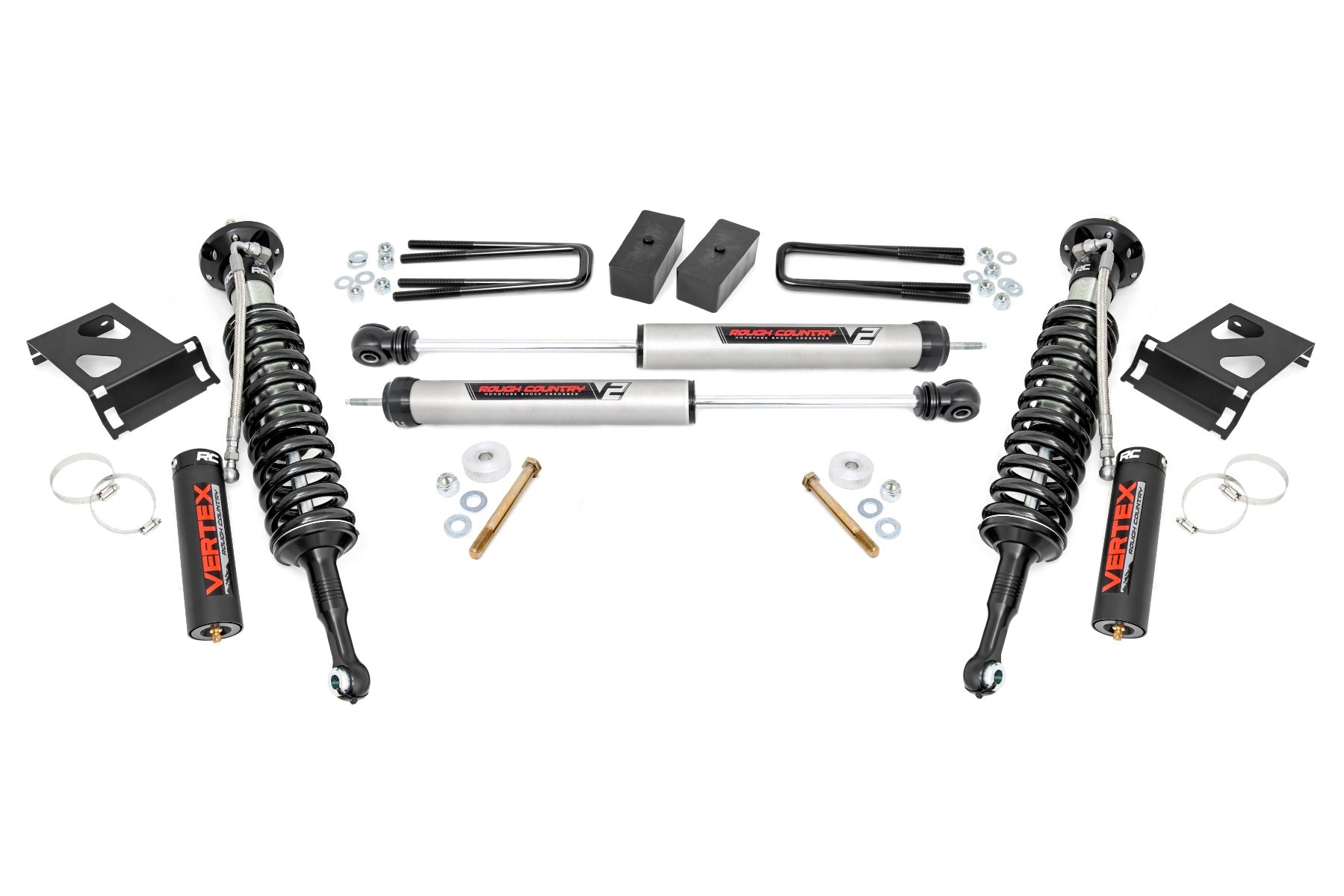 3 Inch Lift Kit | Vertex/V2 | Toyota Tacoma 4WD (2005-2023) by Rough Country