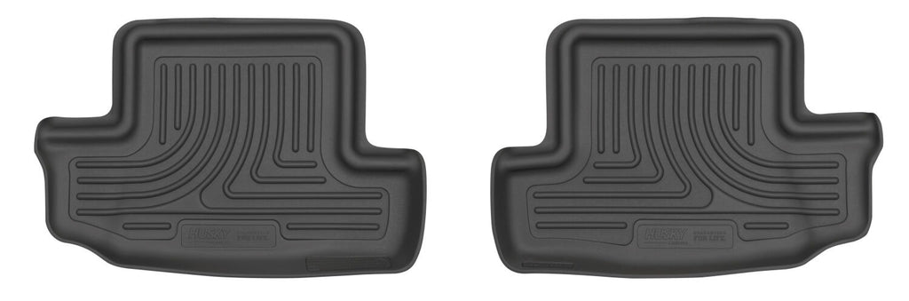 Husky Liners Weatherbeater - 2nd Seat Floor Liner; Black 11411 by Husky Liners