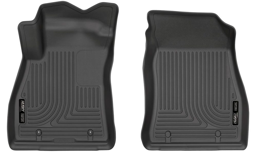 Husky Liners Weatherbeater - Front Floor Liners 15201 by Husky Liners