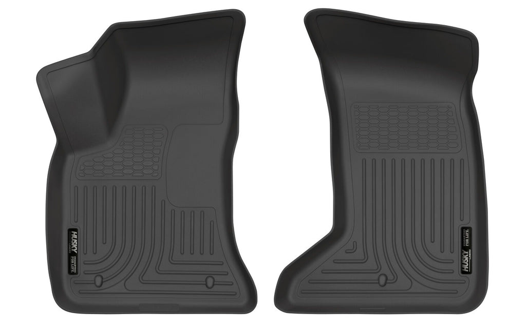 Husky Liners Weatherbeater - Front Floor Liners 15501 by Husky Liners
