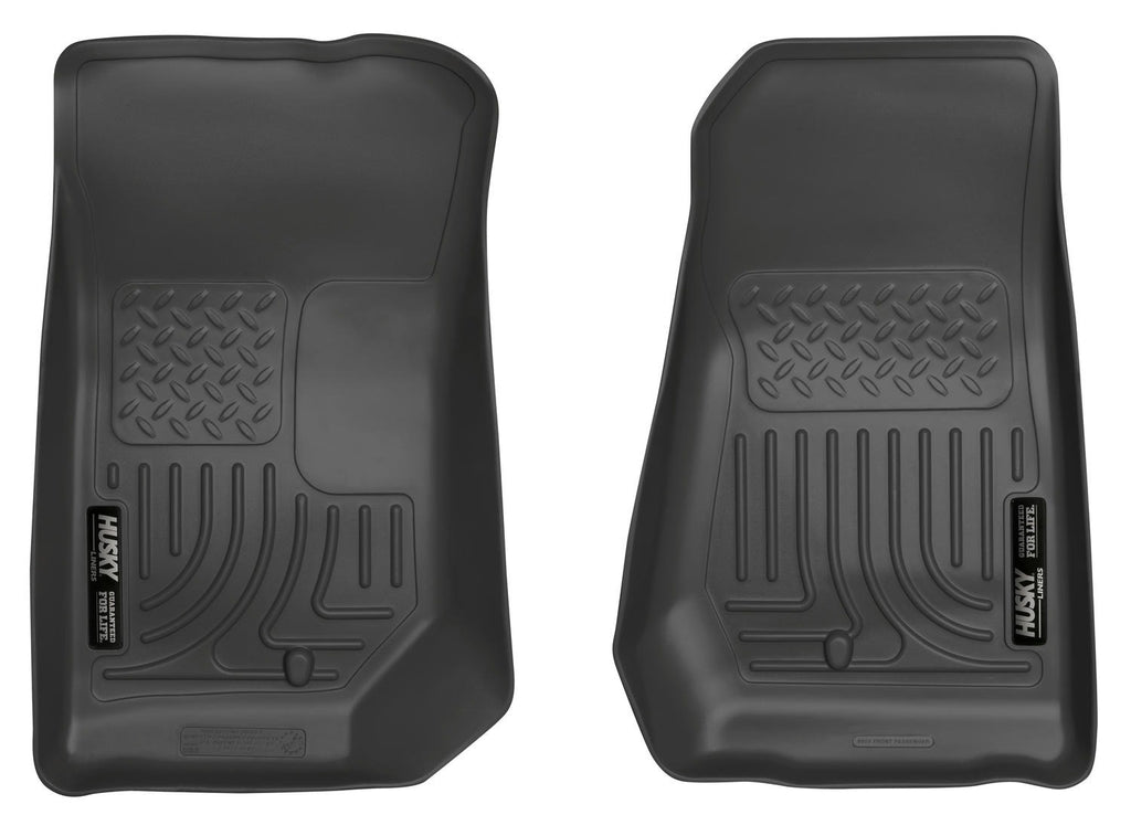 Husky Liners Weatherbeater - Front Floor Liners 18021 by Husky Liners