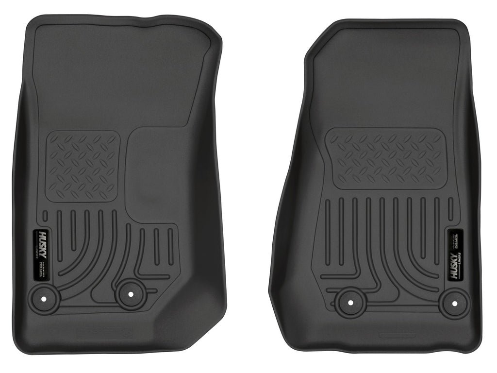 Husky Liners Weatherbeater - Front Floor Liners 18041 by Husky Liners