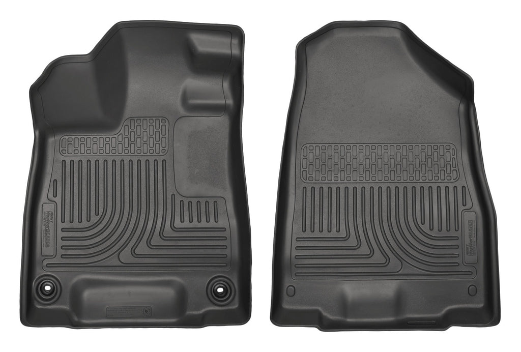 Husky Liners Weatherbeater - Front Floor Liners 18401 by Husky Liners