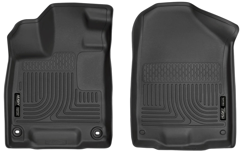 Husky Liners Weatherbeater - Front Floor Liners 18411 by Husky Liners