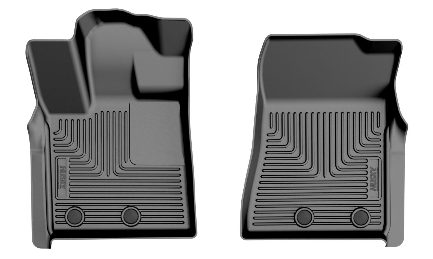 Husky Liners Weatherbeater - Front Floor Liners 18601 by Husky Liners