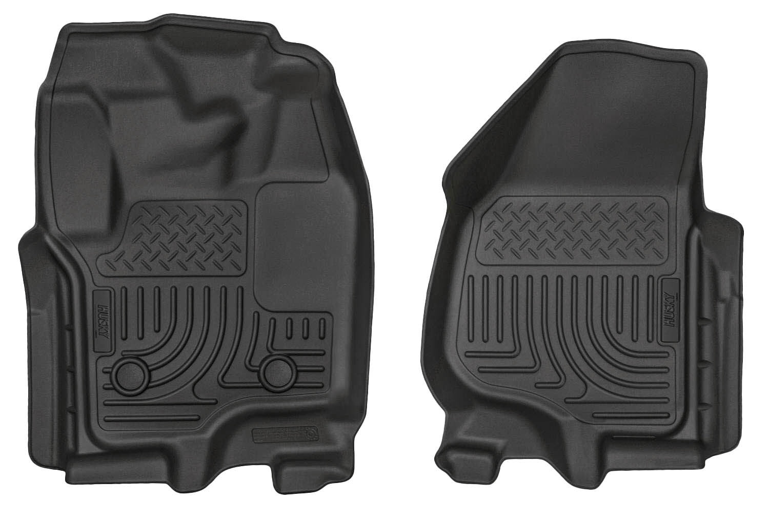 Husky Liners Weatherbeater - Front Floor Liners 18701 by Husky Liners