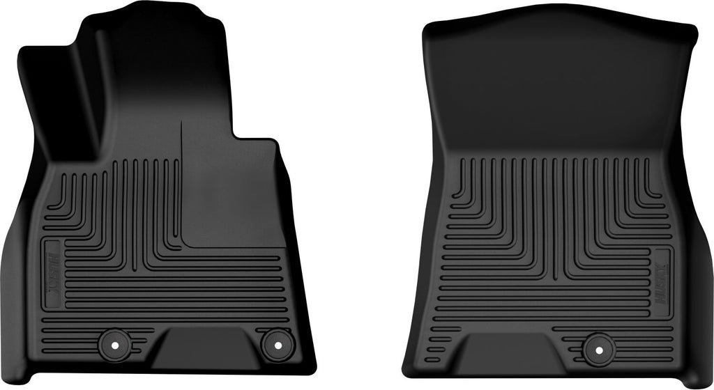 Husky Weatherbeater 18961 Front Row 2 Piece Floor Liner by Husky Liners