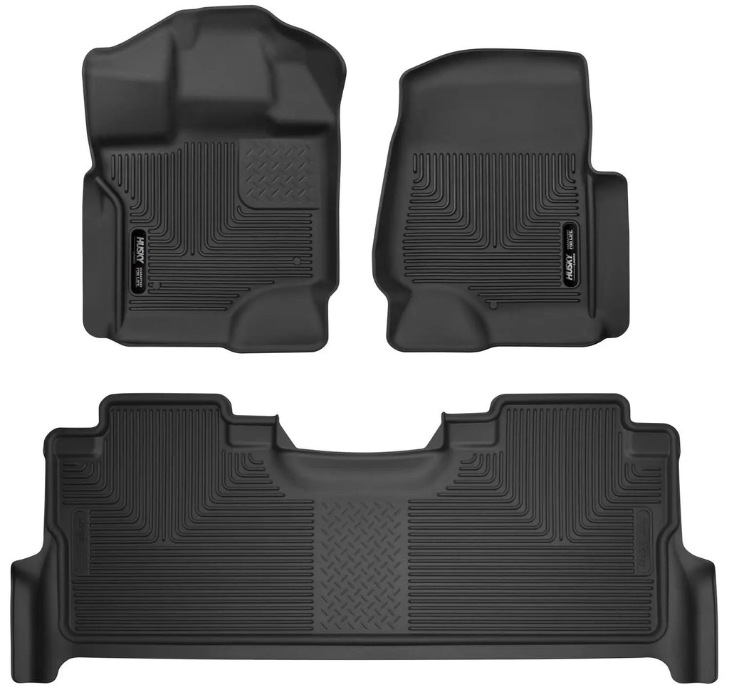 X-act Contour - Front & 2nd Seat Floor Liners by Husky Liners