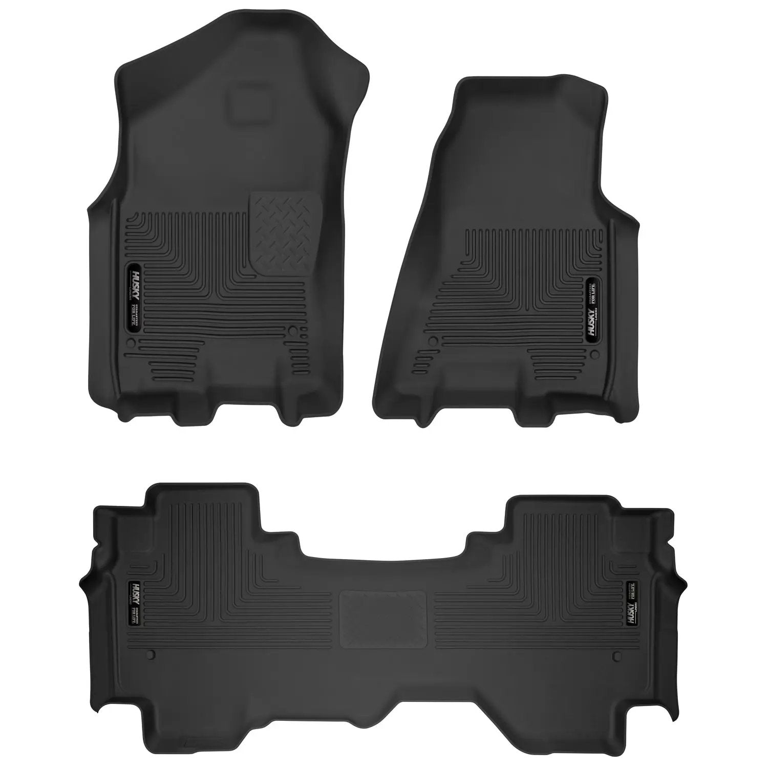 X-act Contour - Front & 2nd Seat Floor Liners by Husky Liners