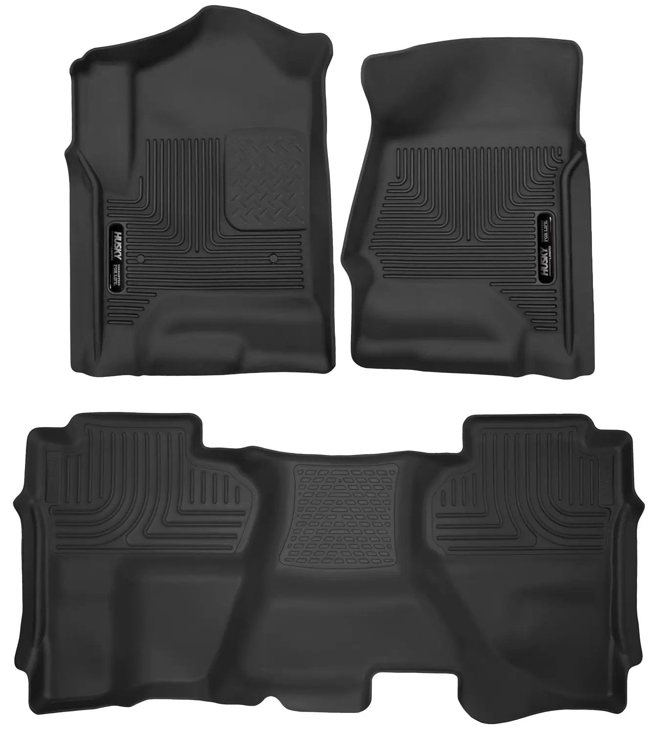 X-act Contour - Front & 2nd Seat Floor Liners by Husky Liners