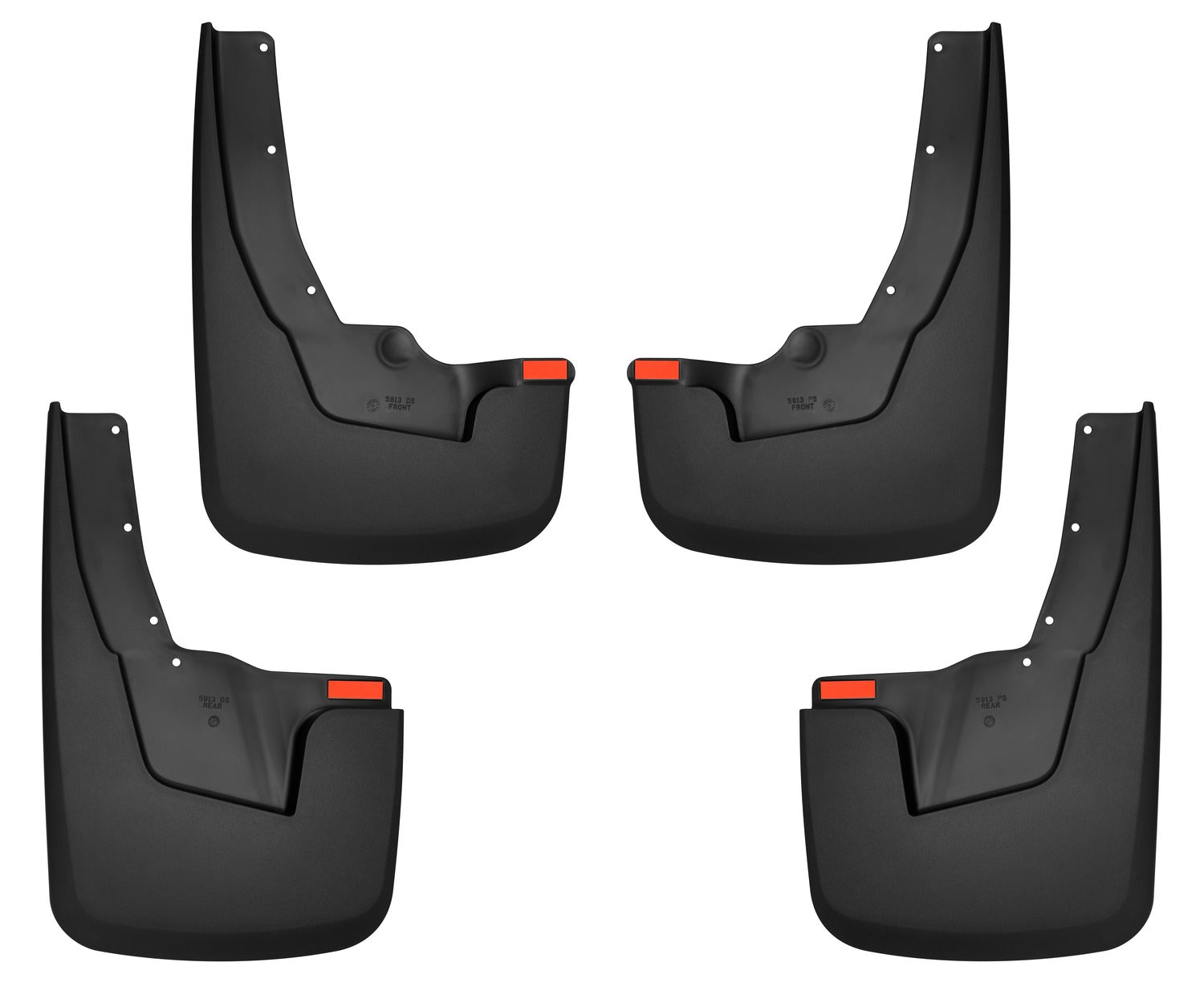 Husky Front And Rear Mud Guard Set 58136 by Husky Liners