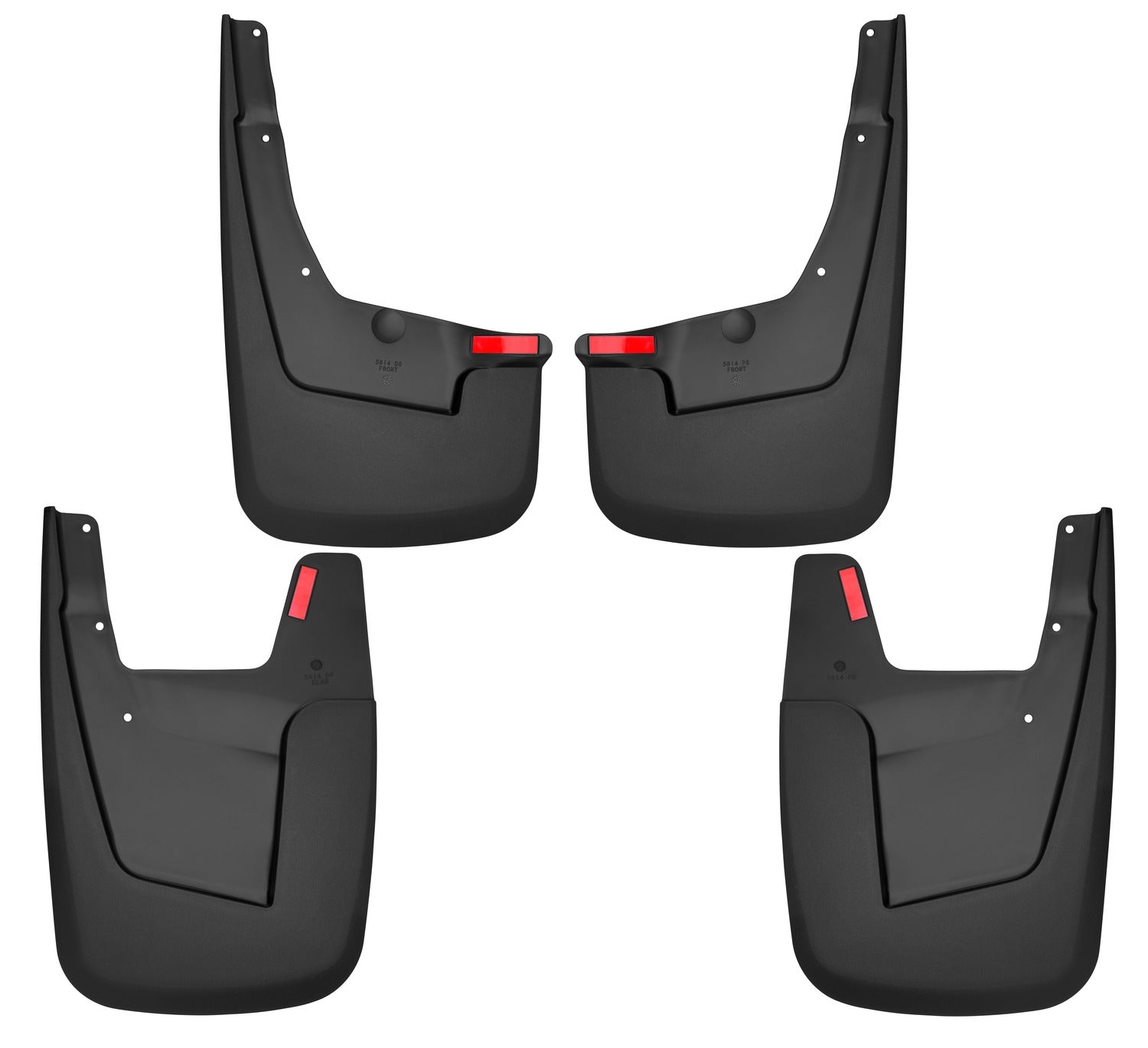 Husky Front And Rear Mud Guard Set 58146 by Husky Liners