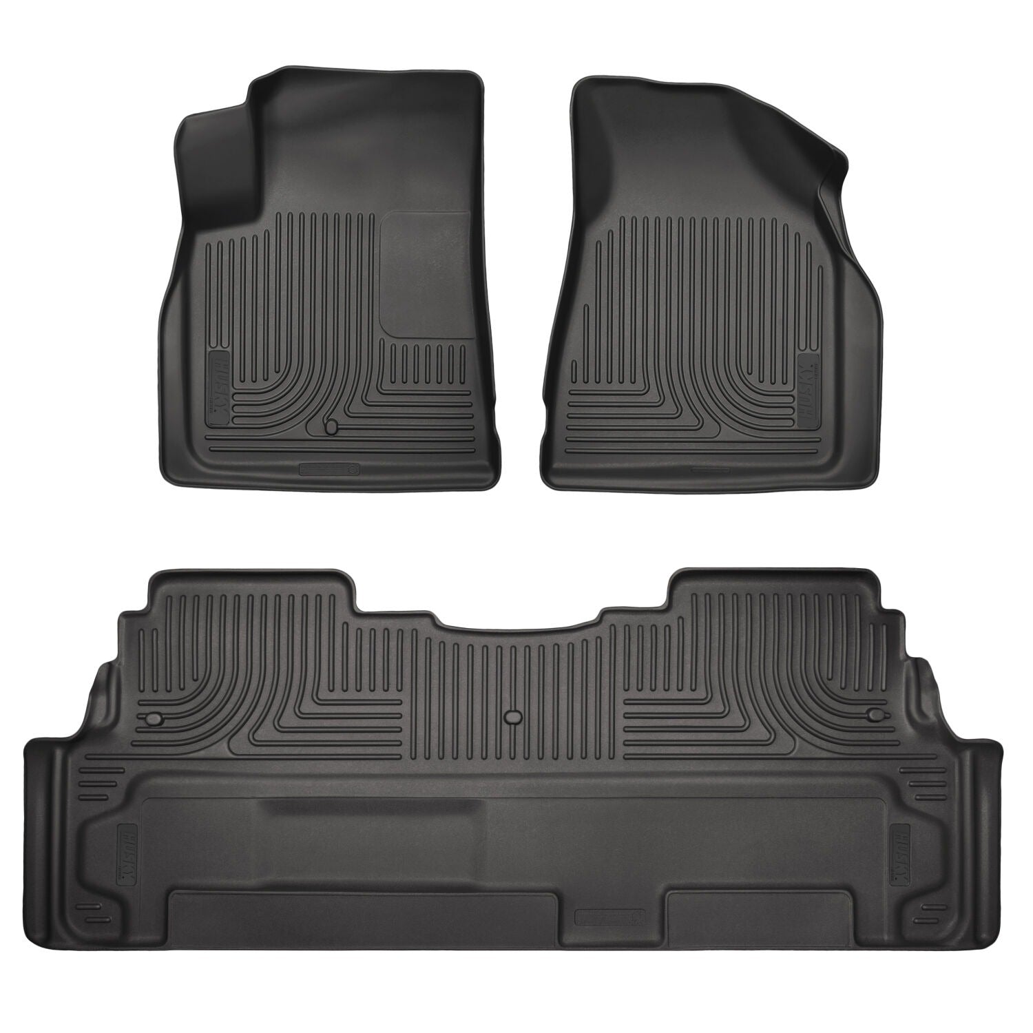 Husky Weatherbeater Front & 2nd Seat Floor Liners 93441 by Husky Liners