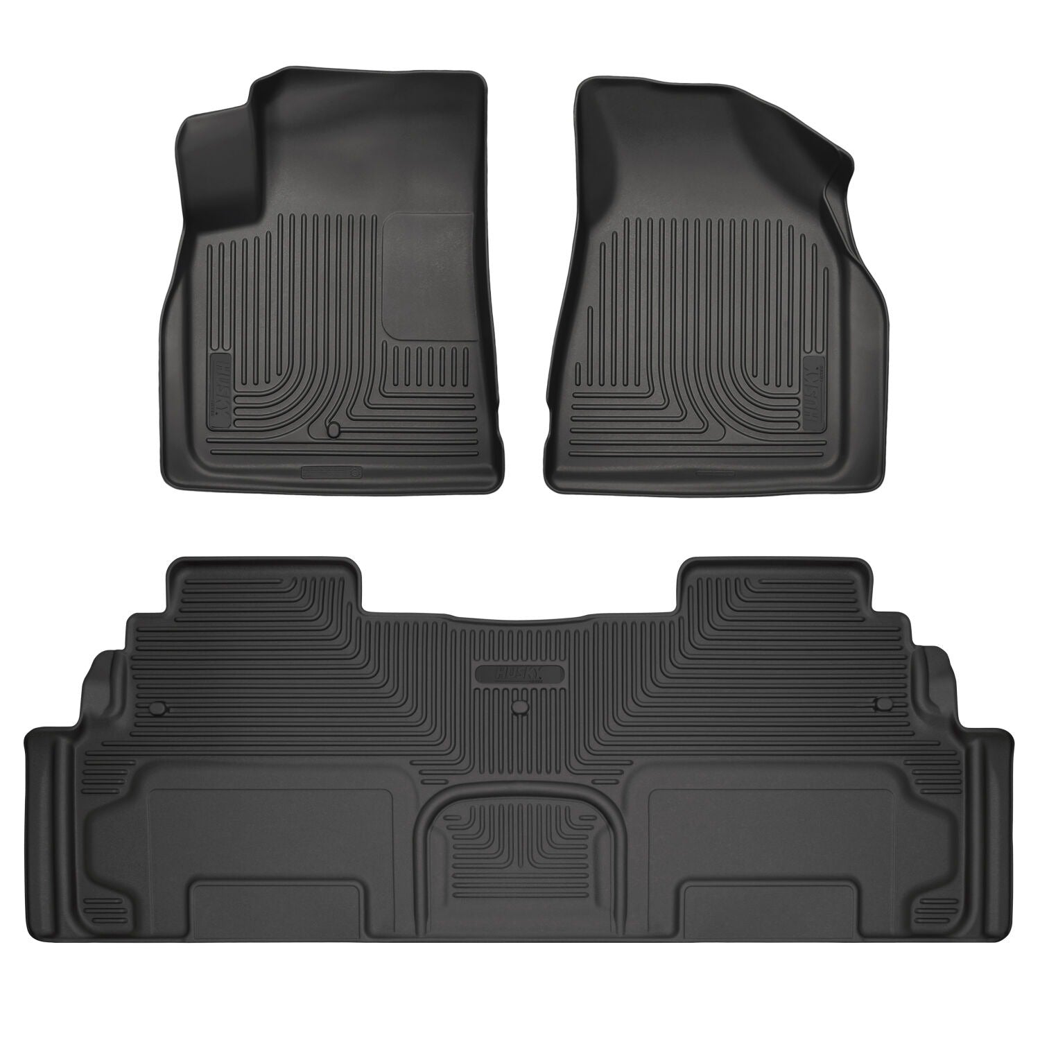 Husky Weatherbeater Front & 2nd Seat Floor Liners 93451 by Husky Liners