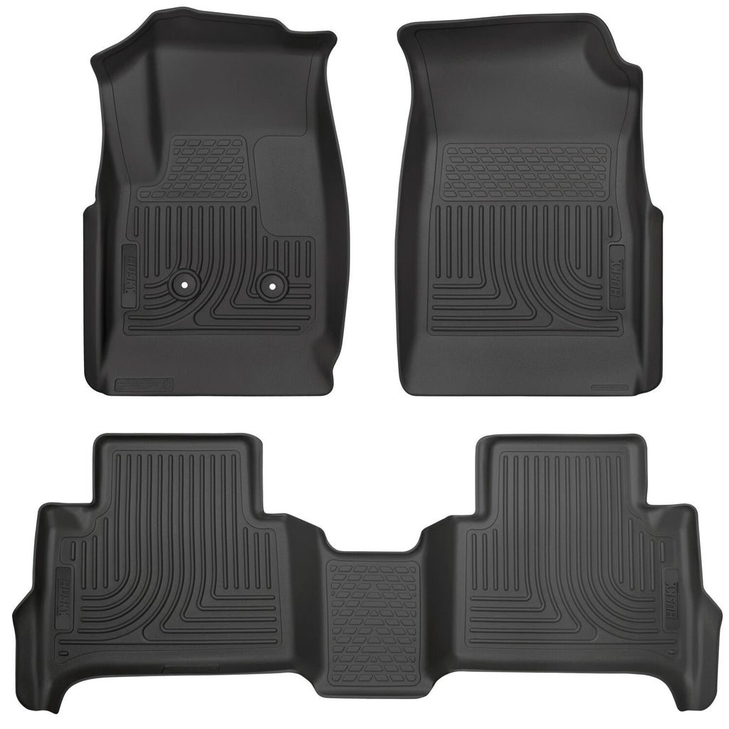 Husky Weatherbeater Front & 2nd Seat Floor Liners 93461 by Husky Liners