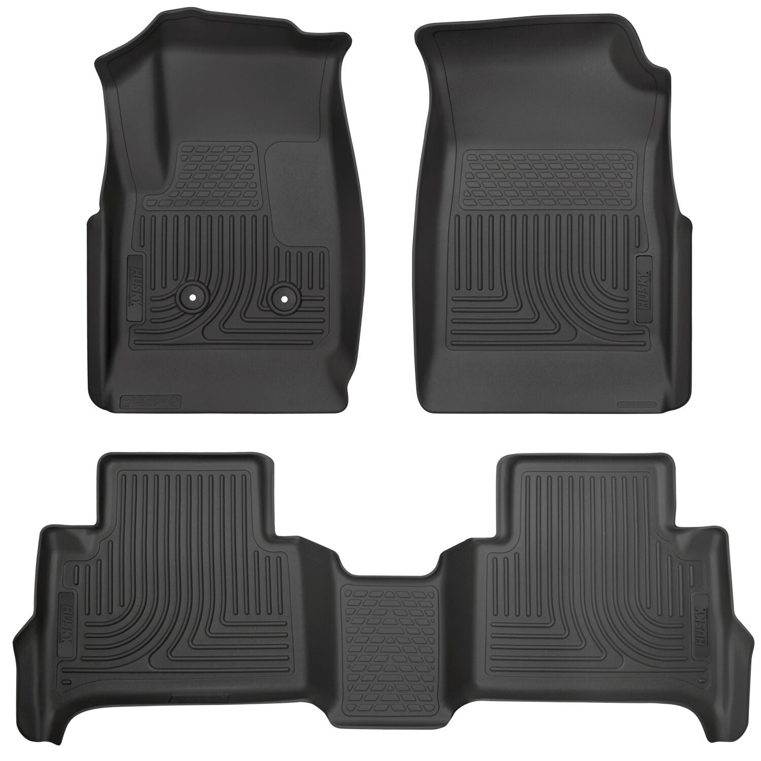 Husky Weatherbeater Front & 2nd Seat Floor Liners 93461 by Husky Liners