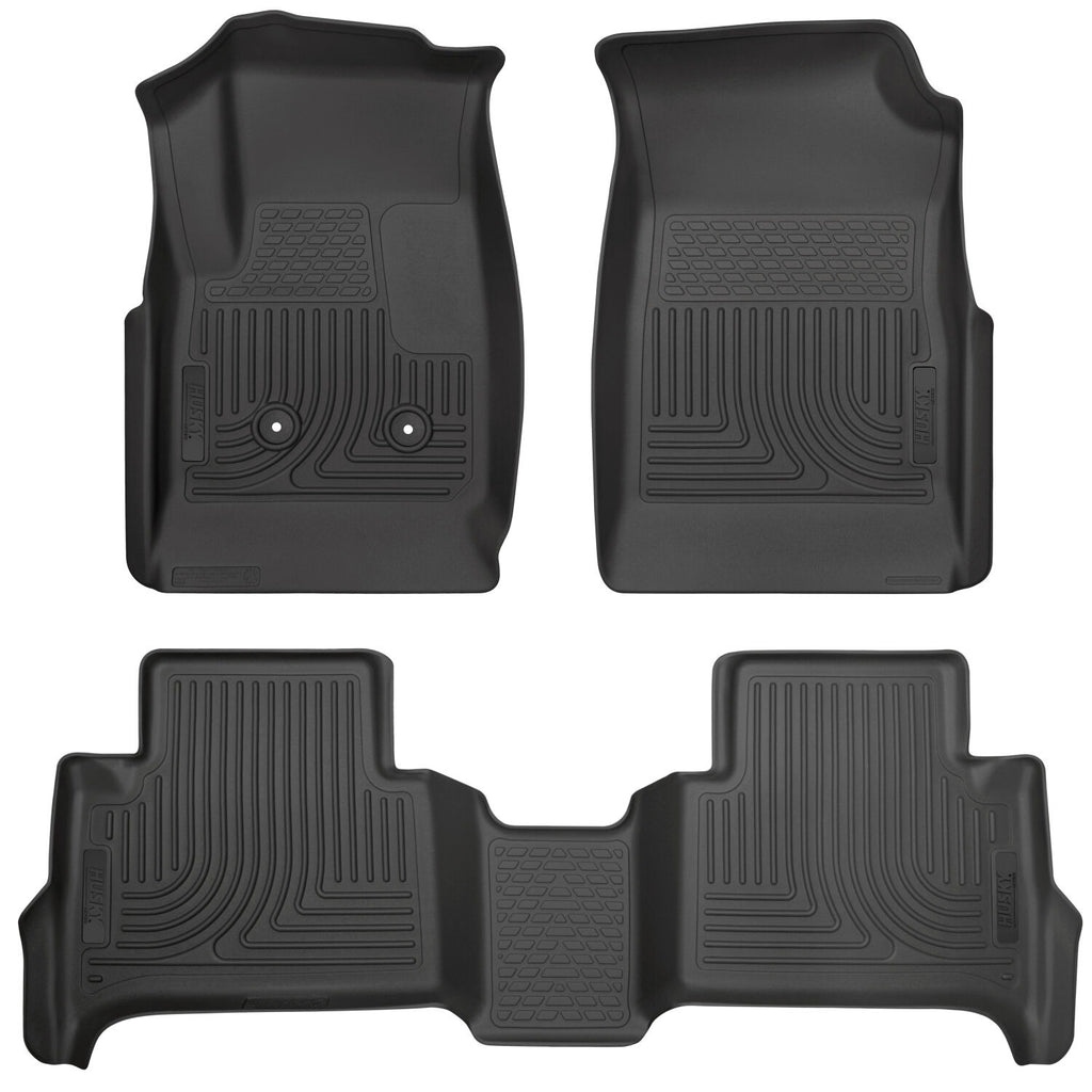 Husky Weatherbeater Front & 2nd Seat Floor Liners 93471 by Husky Liners