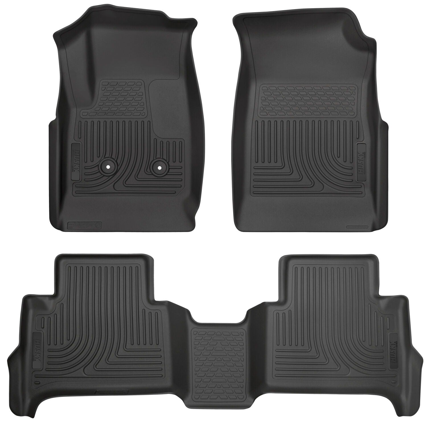 Husky Weatherbeater Front & 2nd Seat Floor Liners 93471 by Husky Liners
