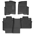Husky Weatherbeater Front & 2nd Seat Floor Liners 93621 by Husky Liners