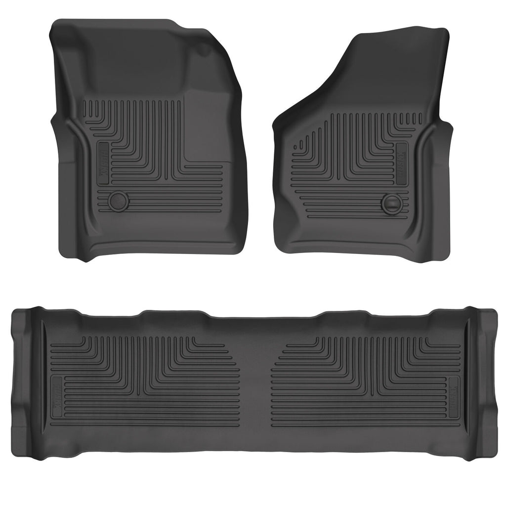 Husky Weatherbeater Front & 2nd Seat Floor Liners 93631 by Husky Liners