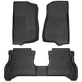 Husky Weatherbeater Front & 2nd Seat Floor Liners 93681 by Husky Liners