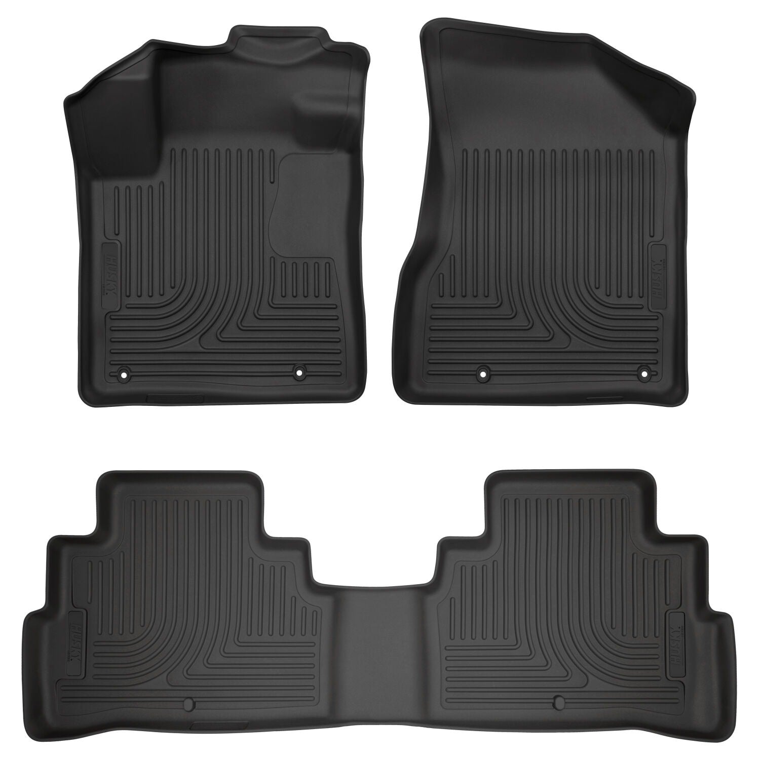 Husky Weatherbeater Front & 2nd Seat Floor Liners 93721 by Husky Liners