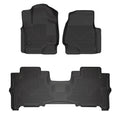 Husky Liners Weatherbeater - Front & 2nd Seat Floor Liners 93741 by Husky Liners