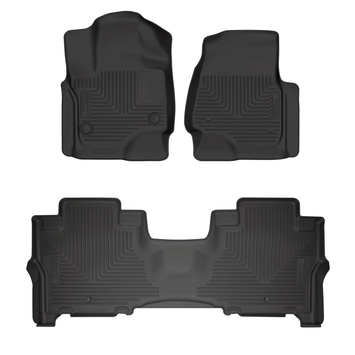 Husky Liners Weatherbeater - Front & 2nd Seat Floor Liners 93741 by Husky Liners