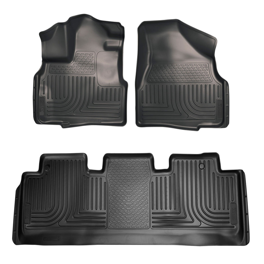 Husky Weatherbeater Front & 2nd Seat Floor Liners 93751 by Husky Liners